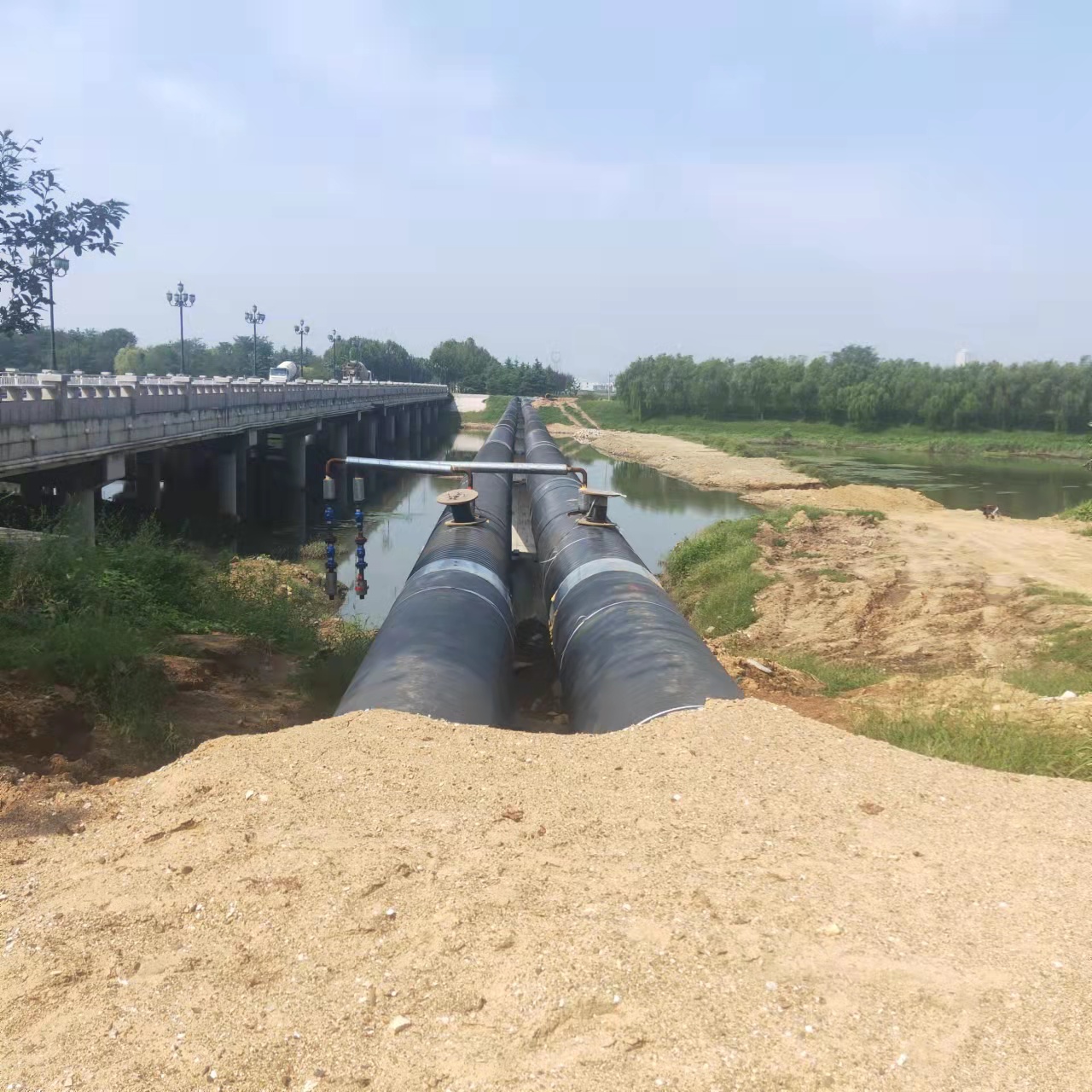 邵阳西气东输管道施工输油管道清洗